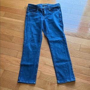 Levi's Straight-Leg Women's Jeans in Dark Blue Denim